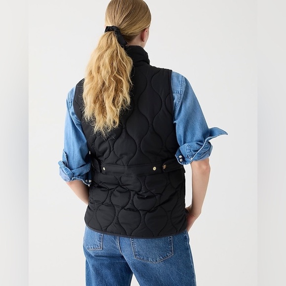J Crew New quilted excursion vest BK667 - Picture 3 of 5